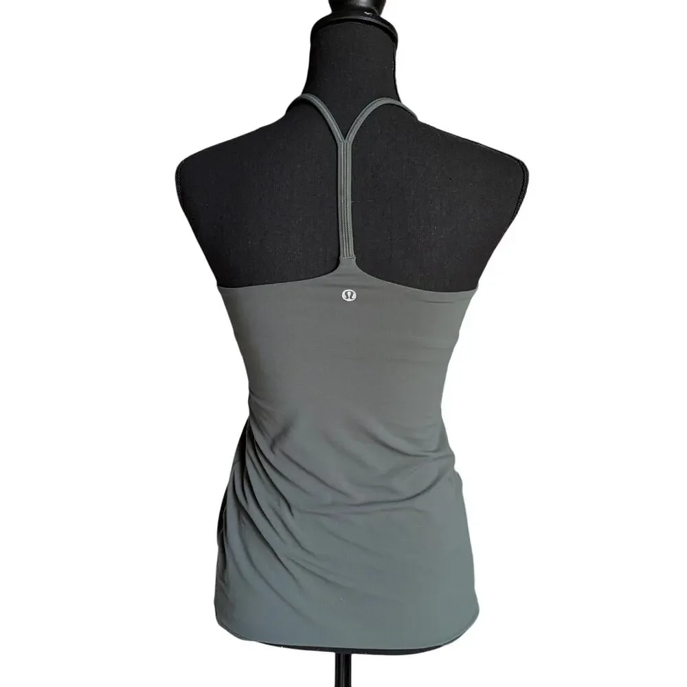 Lululemon Sun Setter Tank (Light Support for B/C Cup) (Dark Forest) - 6